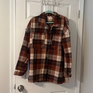 NWOT Pink Lily Shacket